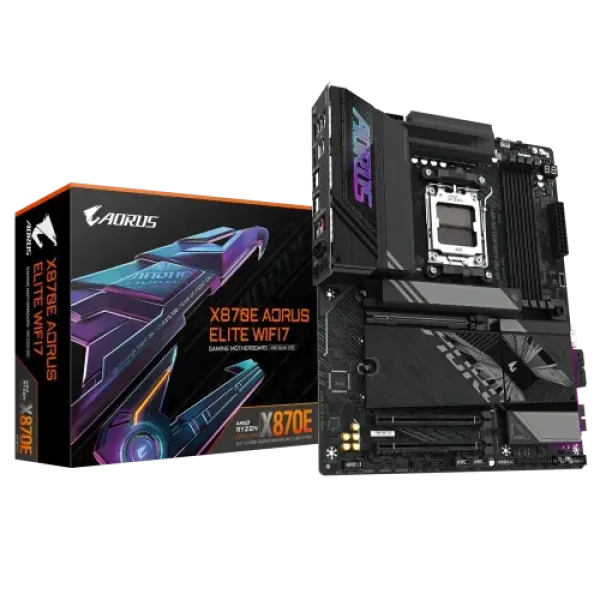 GIGABYTE X870E AORUS ELITE WIFI7 DDR5 AMD AM5 ATX Motherboard